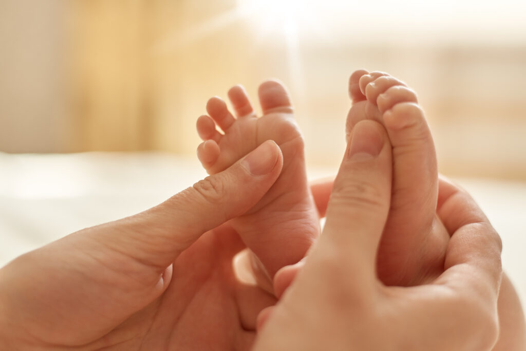 Massage bébé Carine Vilanova