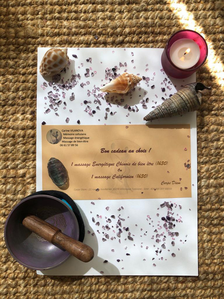 bon cadeau massages carpe diem vilanova carine